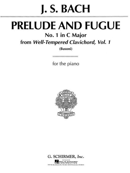 Hovedbilde Johann Sebastian Bach - Prelude and Fugue in C ...