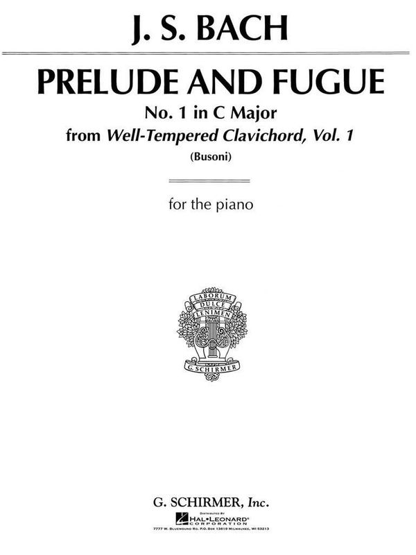 Johann Sebastian Bach - Prelude and Fugue in C Major (No. 1)