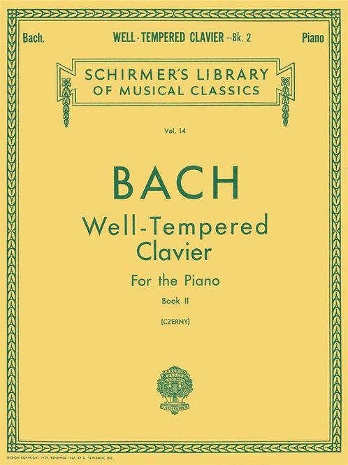 Hovedbilde Johann Sebastian Bach - Well Tempered Clavier - ...