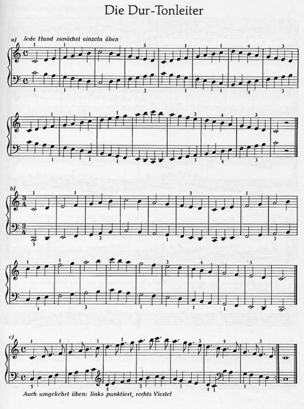 Fritz Emonts - Erstes Klavierspiel 1