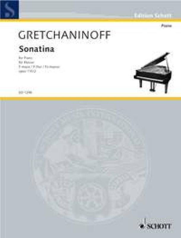 Alexander T. Gretchaninov - Sonatine F Opus 110/2