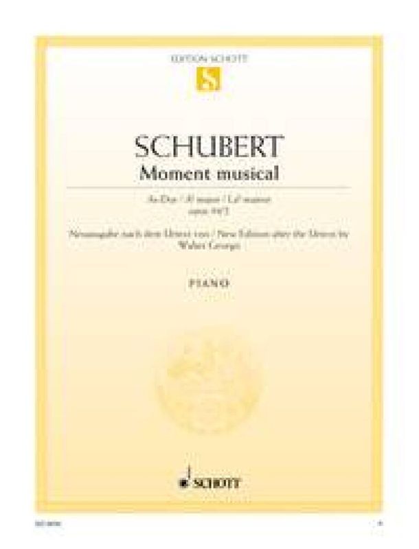 Franz Schubert - Moments Musicaux As Opus 94/2