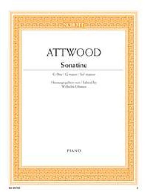 Hovedbilde Thomas Attwood - Sonatine G-Dur