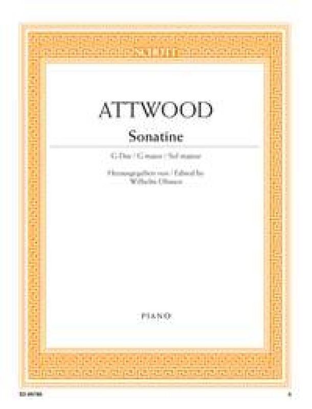 Thomas Attwood - Sonatine G-Dur