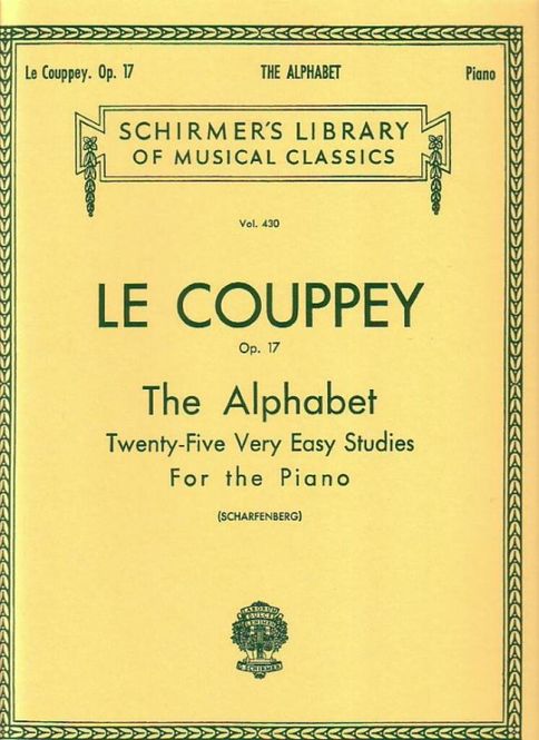 Hovedbilde Félix Le Couppey - Alphabet, Op. 17 (25 Very Easy Studies)
