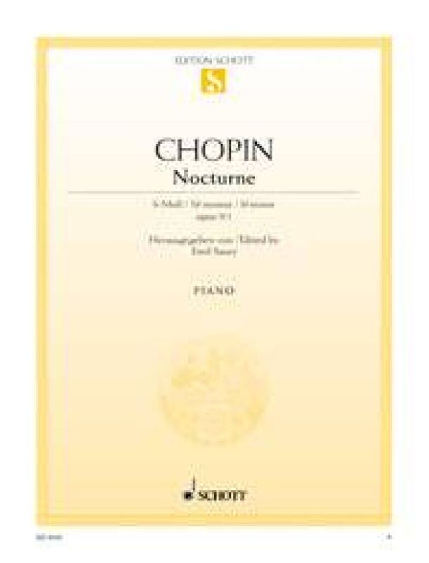 Frédéric Chopin - Nocturne 1 B Opus 9
