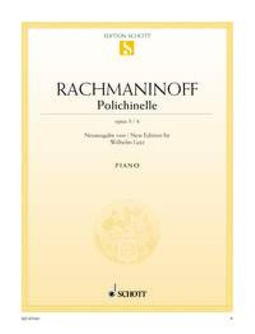 Hovedbilde Sergei Rachmaninov - Polichinelle Opus 3/4