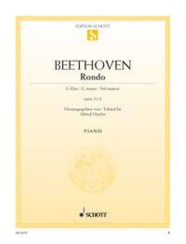 Ludwig van Beethoven - Rondo G Opus 51/2