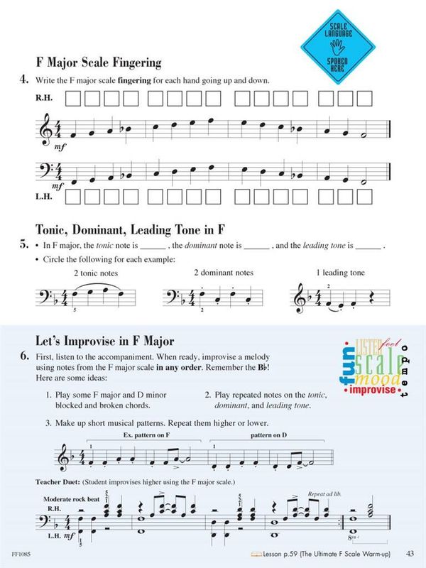 Piano Adventures Theory Book Level 2B