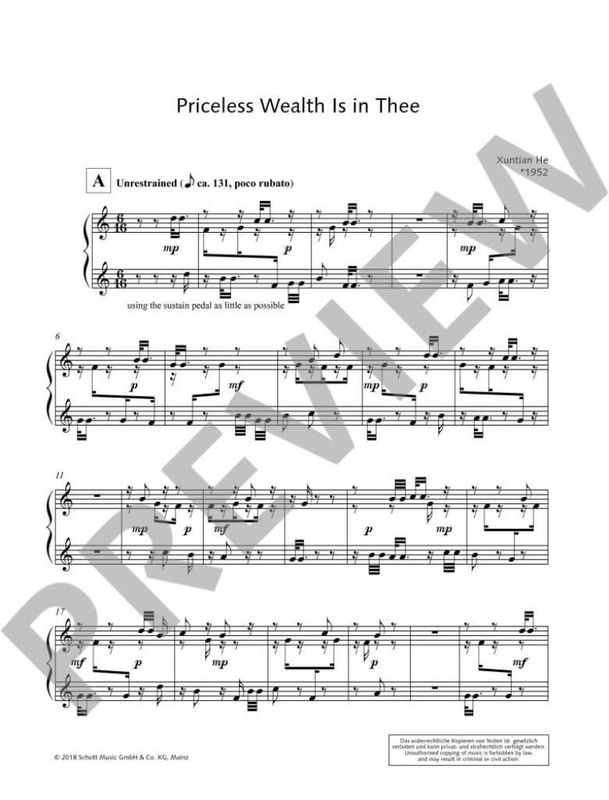 Xuntian He - Priceless Wealth Is In Thee