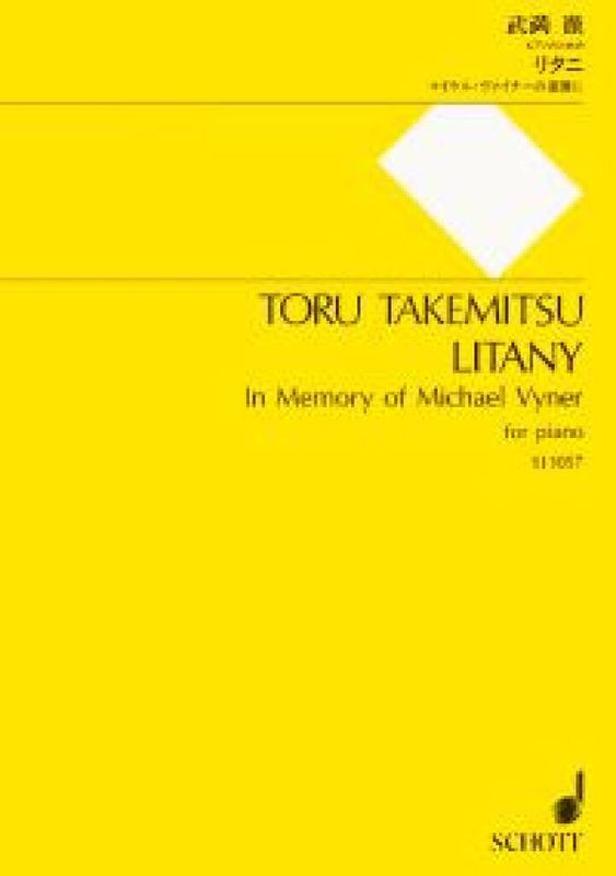 Toru Takemitsu - Litany