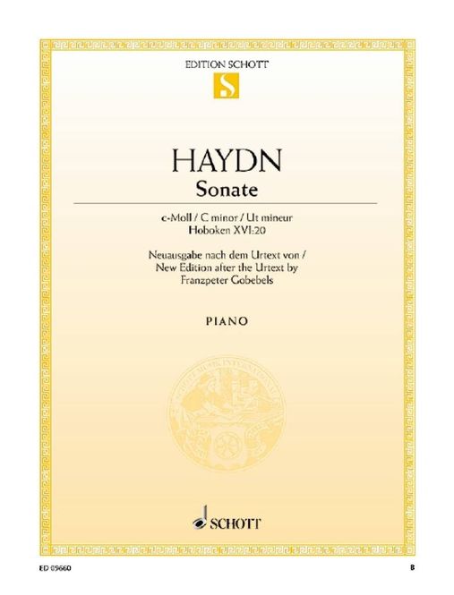 Hovedbilde Franz Joseph Haydn - Sonate C Hob.Xvi:20