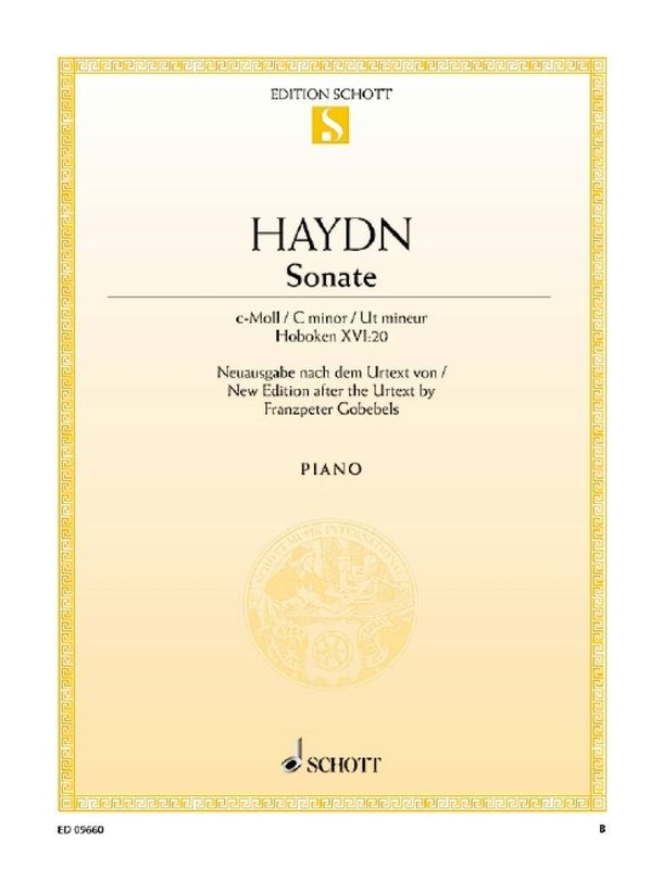 Franz Joseph Haydn - Sonate C Hob.Xvi:20