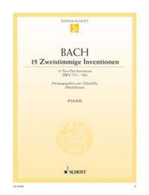 Johann Sebastian Bach - Inventionen 2St.