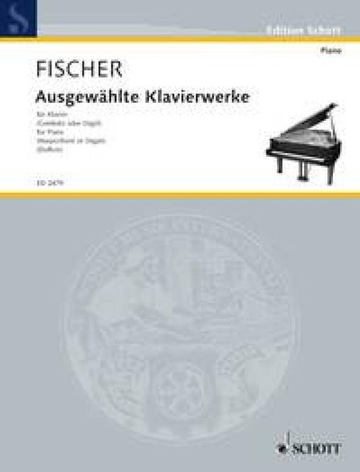 Hovedbilde Johann Caspar Ferdinand Fischer - Ausgewahlte Klavierwerke