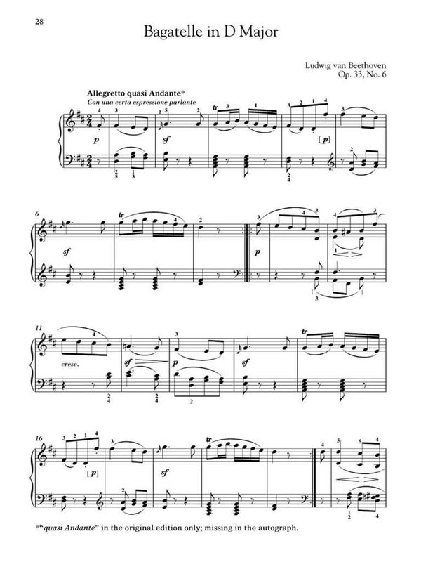 Ludwig van Beethoven - Beethoven - Für Elise and Other Bagatelle
