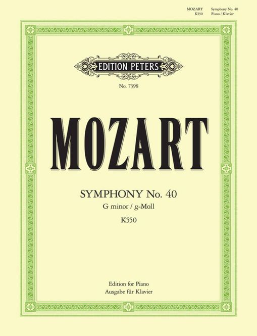 Hovedbilde Wolfgang Amadeus Mozart - Symphonie 40 Kv550