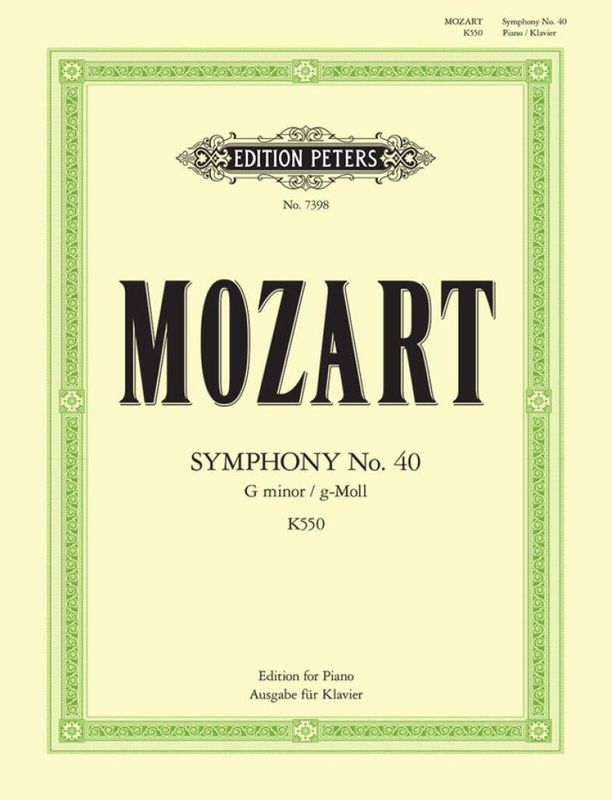 Wolfgang Amadeus Mozart - Symphonie 40 Kv550