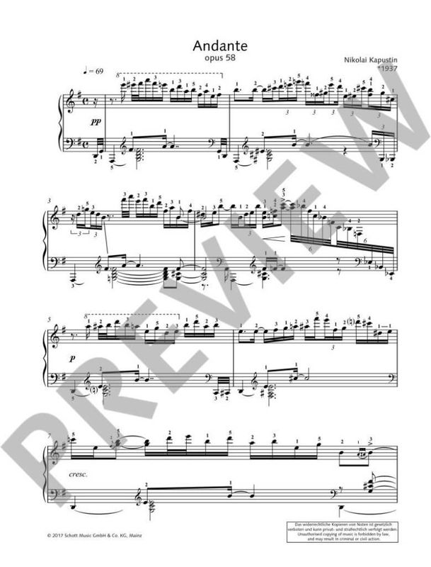 Andante Op. 58