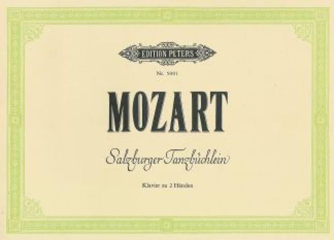 Hovedbilde Wolfgang Amadeus Mozart - Salzburger Tanzbuchlein