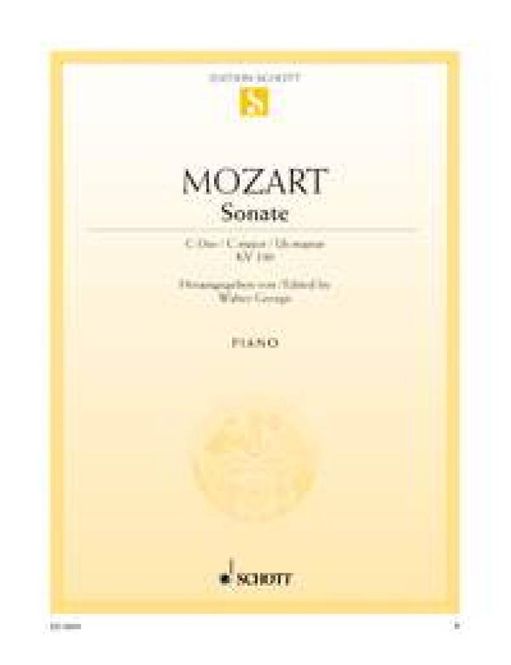 Hovedbilde Wolfgang Amadeus Mozart - Sonate C Kv330