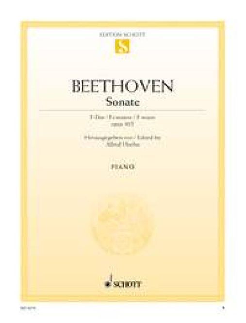 Hovedbilde Ludwig van Beethoven - Sonate 06 F Opus 10/2