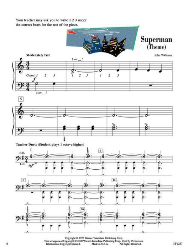 Piano Adventures Popular Repertoire Level 1