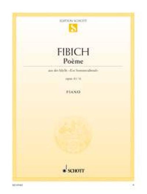 Hovedbilde Zdenek Fibich - Poeme Opus 41/6