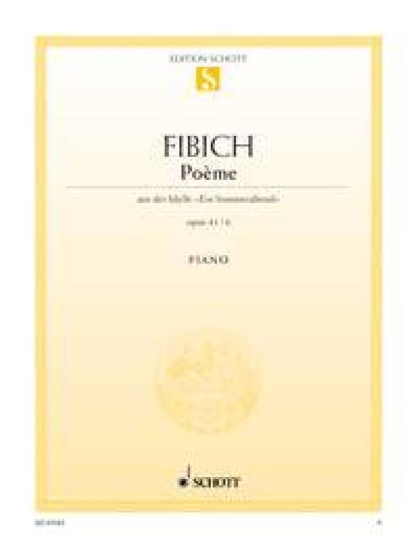 Zdenek Fibich - Poeme Opus 41/6