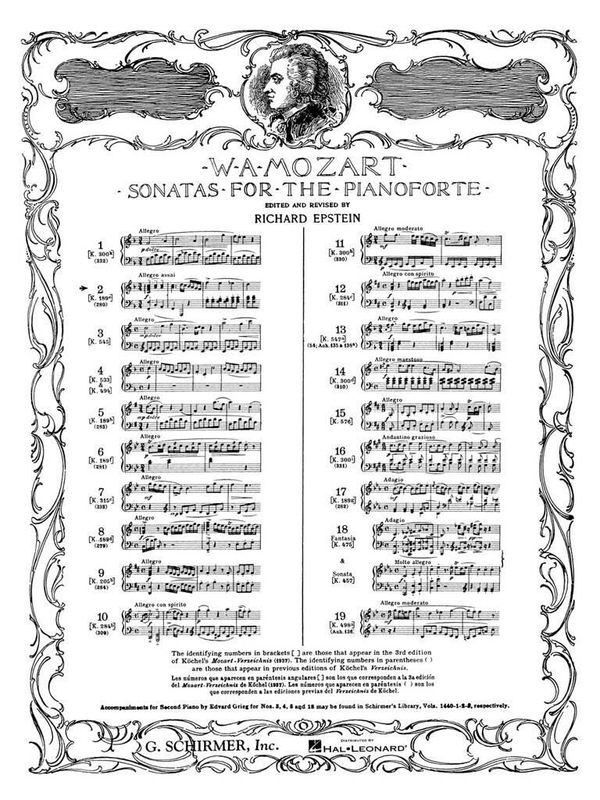Wolfgang Amadeus Mozart - Sonata No. 2 in F Major K280