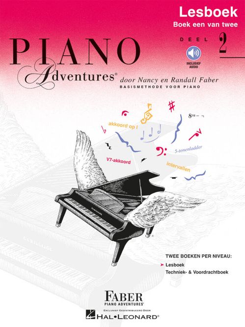 Hovedbilde Piano Adventures: Lesboek Deel 2