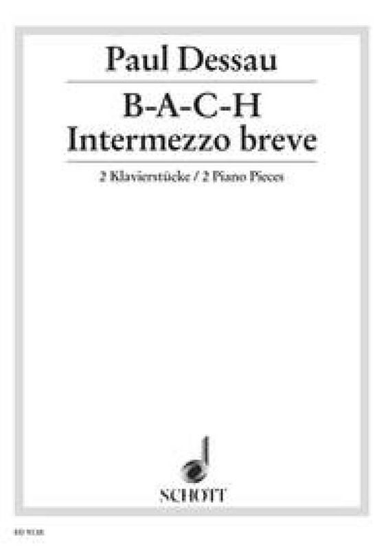 Paul Dessau - B-A-C-H / Intermezzo breve