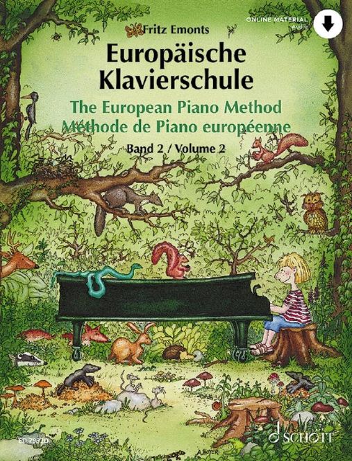 Hovedbilde Europäische Klavierschule Band 2