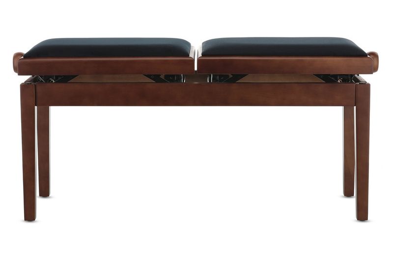 GEWA Piano bench Deluxe Double Walnut matt