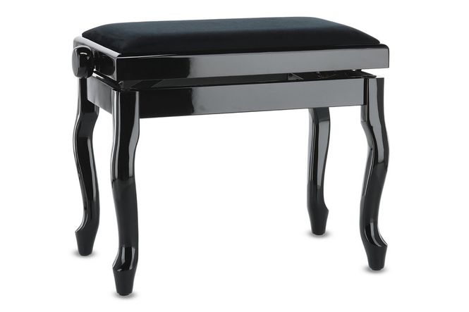 Hovedbilde GEWA Piano bench Deluxe Classic Black highgloss
