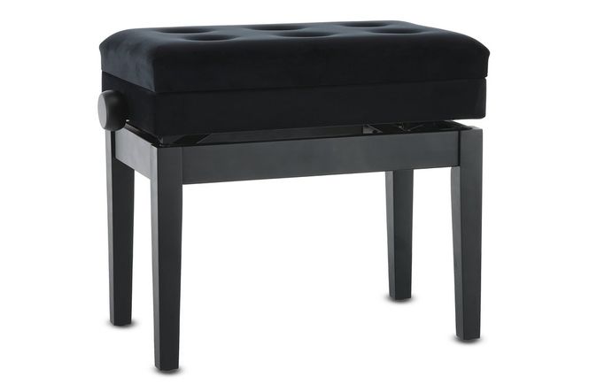 Hovedbilde GEWA Piano bench Deluxe Compartment Black matt