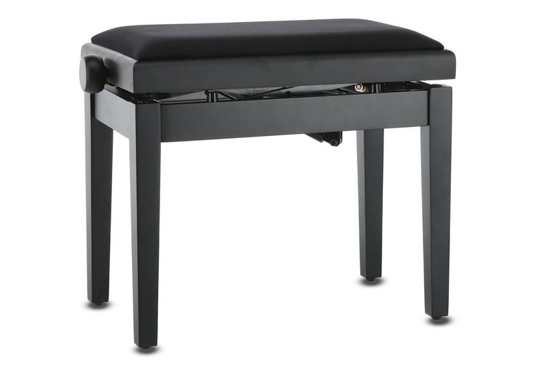 GEWA Piano bench Deluxe Autolift Black matt