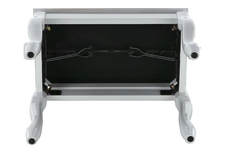 GEWA Piano bench Deluxe Classic White highgloss