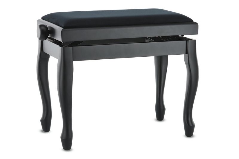 GEWA Piano bench Deluxe Classic Black matt
