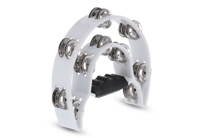 Hovedbilde GEWA Jingle wreath Half moon 20 jingles White