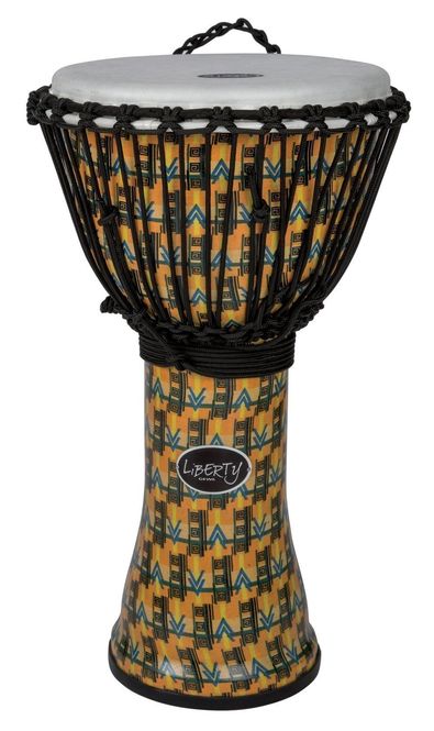 Hovedbilde GEWA Djembé Liberty Series Rope Tuned 14" Abstract Kente