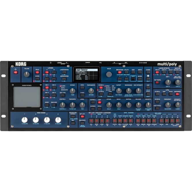Hovedbilde KORG multi/poly-m Analog Modeling Synthesizer ...