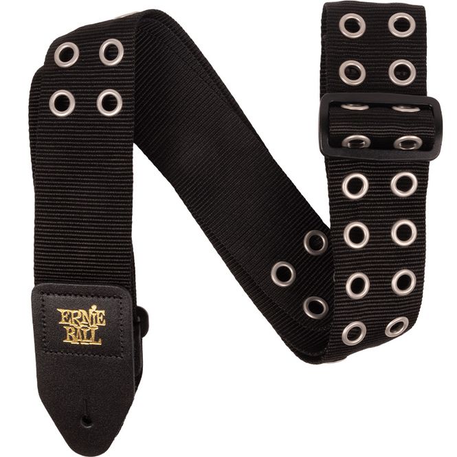 Hovedbilde Ernie Ball 5397 Hole Lotta Metal Silver Strap