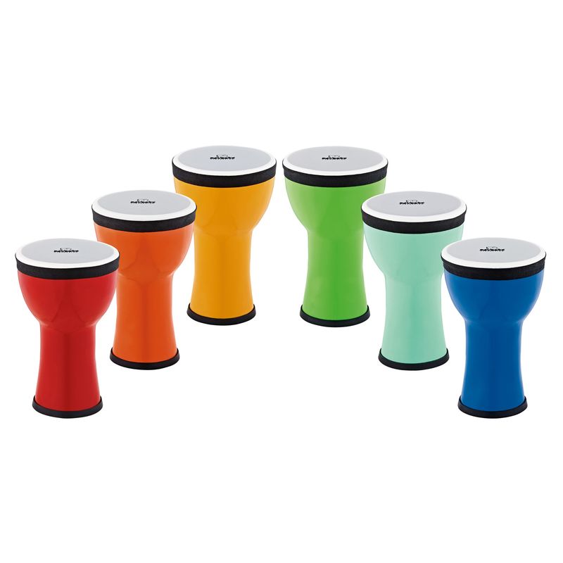 Nino NINOSETEMDJ Classroom Djembe Group Rhyhtm Set, 6 pcs.