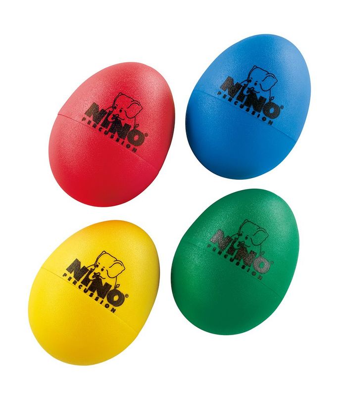 Nino NINOSET540 Ägg-set (4 st) Green, Yellow, Red, Blue