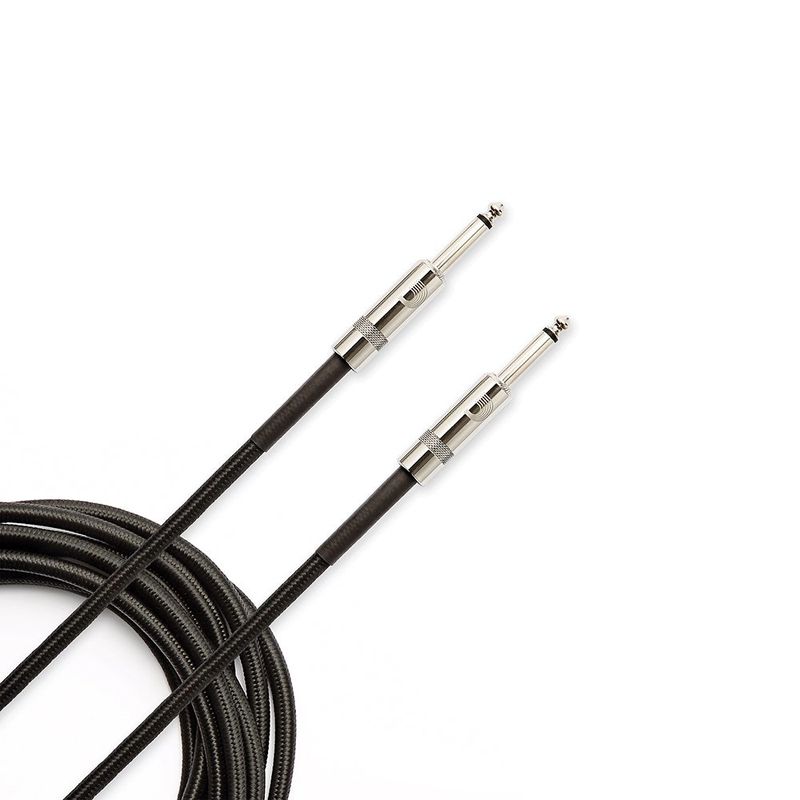 D'Addario PW-BG-10BK Instrumentkabel Custom Braided 3m Black