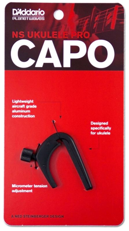 D'Addario PW-CP-12 NS Ukulele Capo