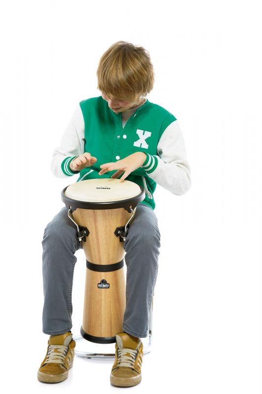 Nino NINO48NT Wood djembe 10''