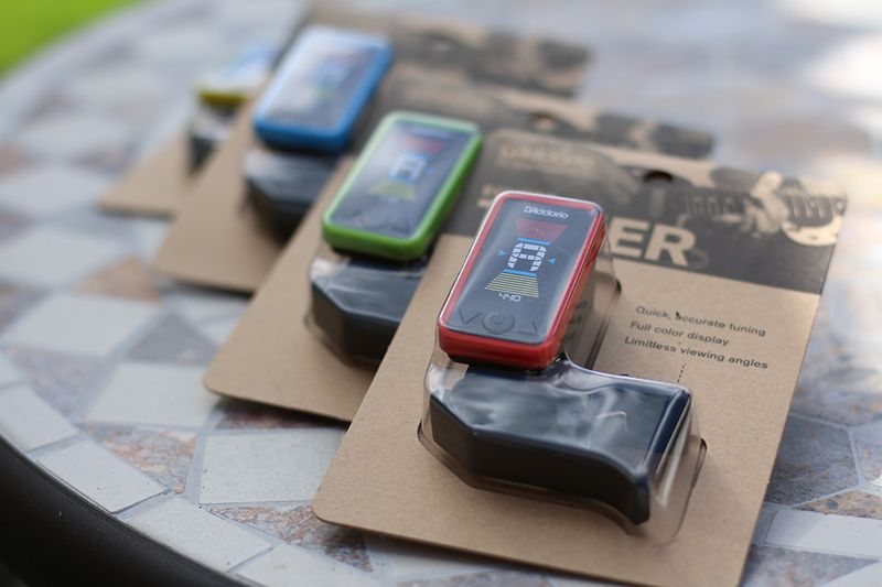 D'Addario PW-CT-17MP Eclipse Tuner assorted color 10-pack