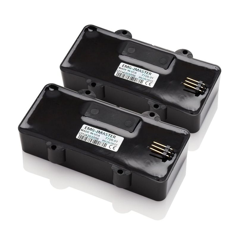 Emg JMASTER SET BLACK JMASTER Pickup Set, Black